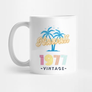 Hawaii Vintage 1977 Mug